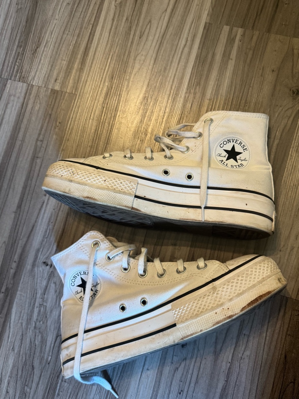 Converse women's White Chuck Taylor All Star High Top Sneakers